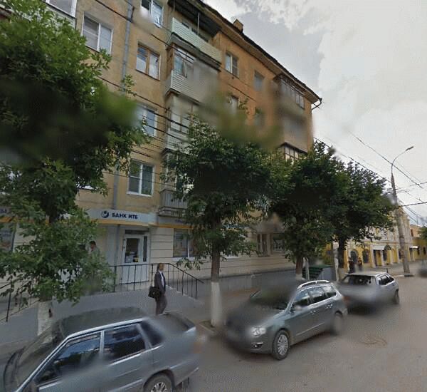 Отделение Внешпромбанка по адресу улица Горького 100